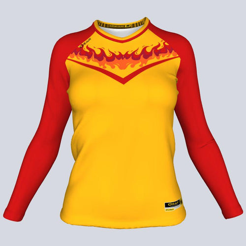 Ladies Phoenix Fitted Long Sleeve Front