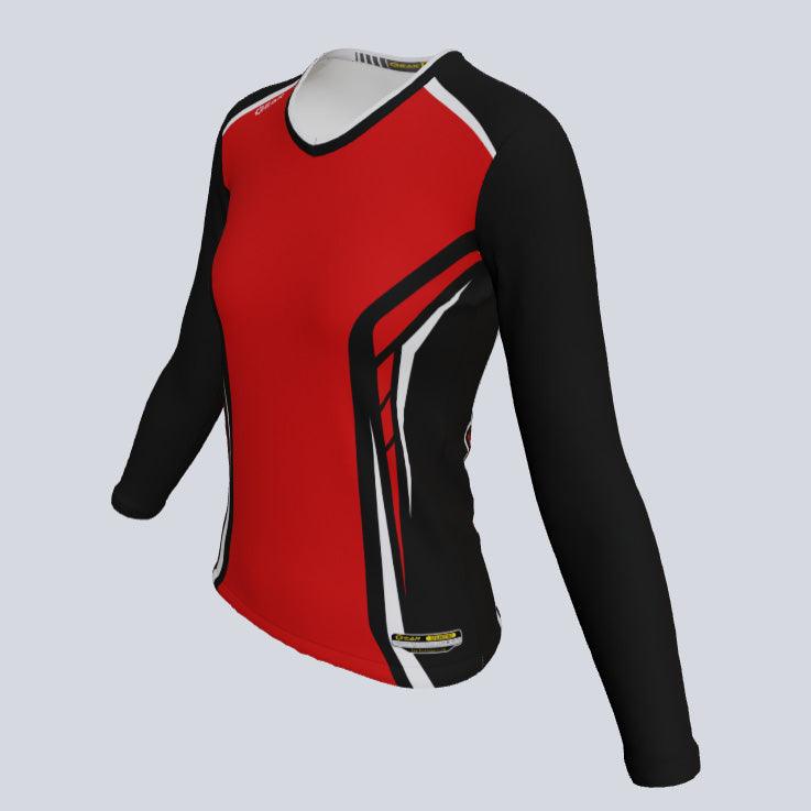 Load image into Gallery viewer, Borg-ladies-longsleeve-qtr