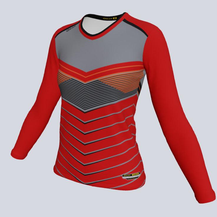 Load image into Gallery viewer, Fusion-ladies-longsleeve-qtr