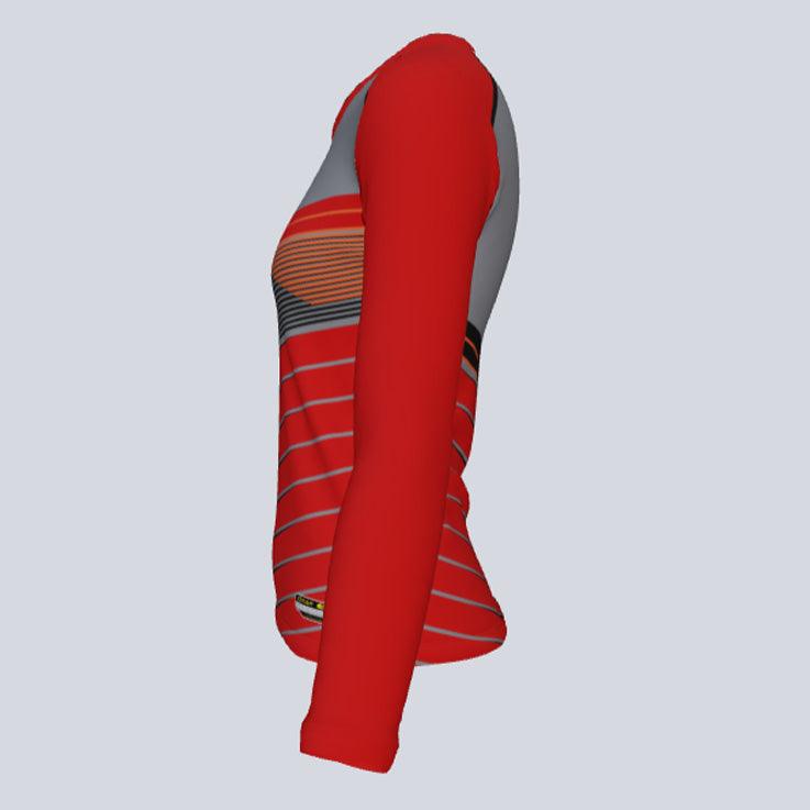 Load image into Gallery viewer, Fusion-ladies-longsleeve-side
