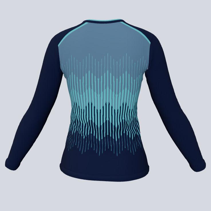Load image into Gallery viewer, Ghost-ladies-longsleeve-back