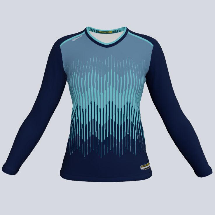 Load image into Gallery viewer, Ghost-ladies-longsleeve-front