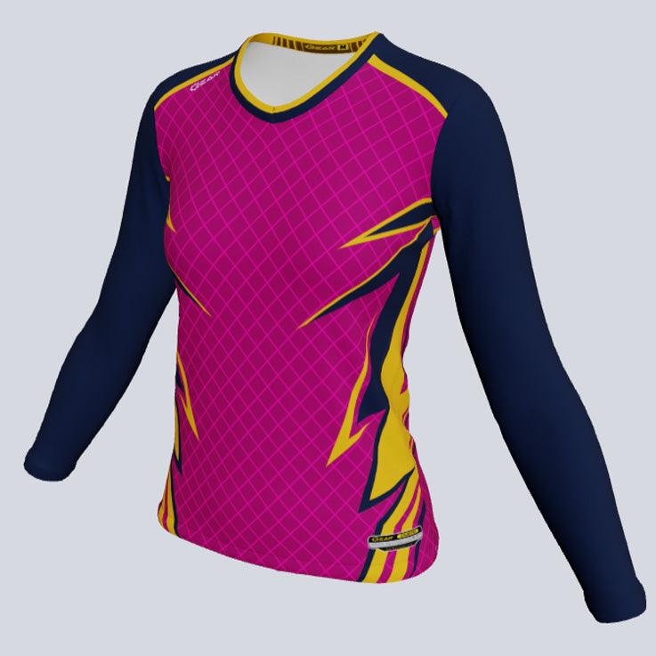 Load image into Gallery viewer, Hawk-ladies-longsleeve-qtr