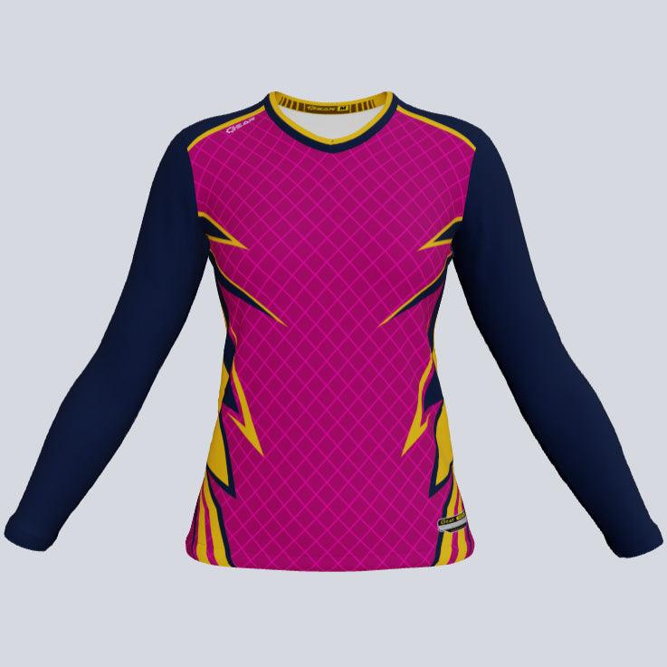 Load image into Gallery viewer, Hawk-ladies-longsleeve-front