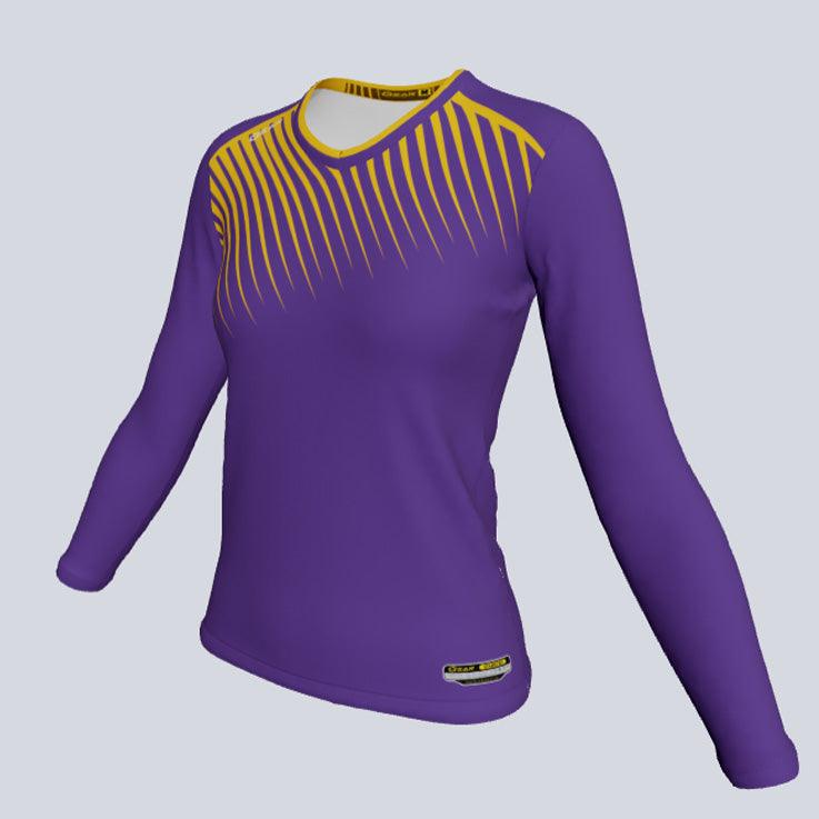 Ladies Long Sleeve Rays Fade Jersey – Gear Team Apparel