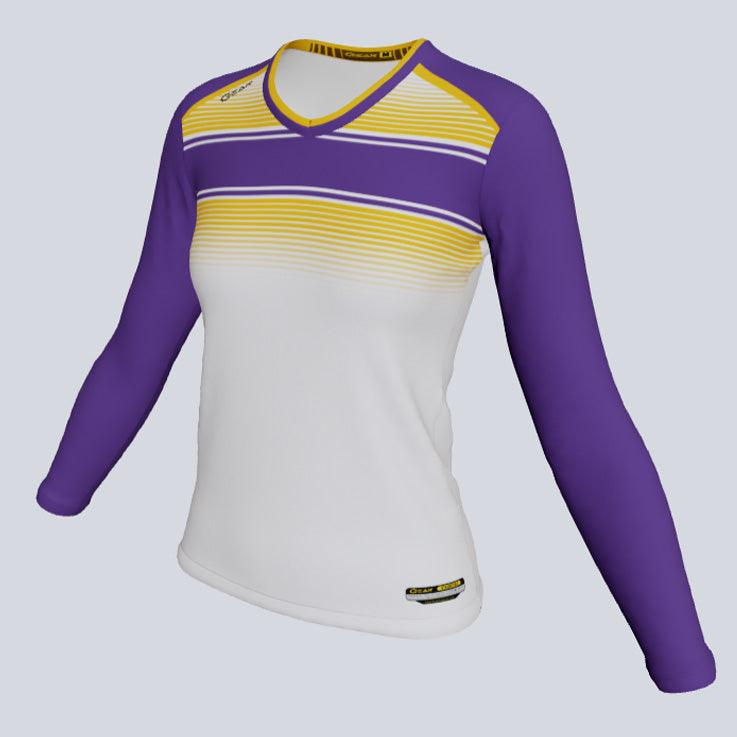 Ladies Long Sleeve Rays Fade Jersey – Gear Team Apparel