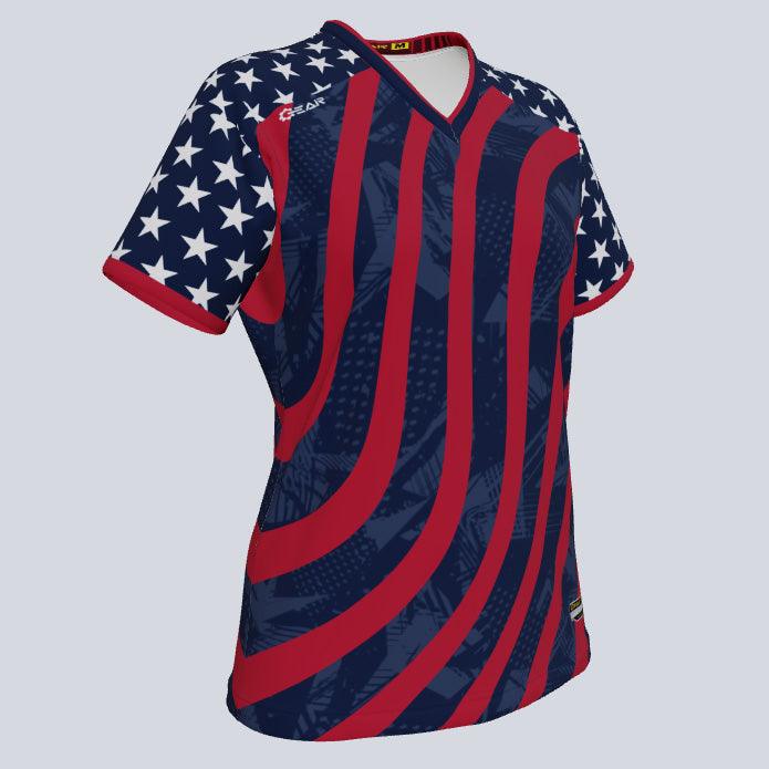 Load image into Gallery viewer, merica---wms-jersey-qtr