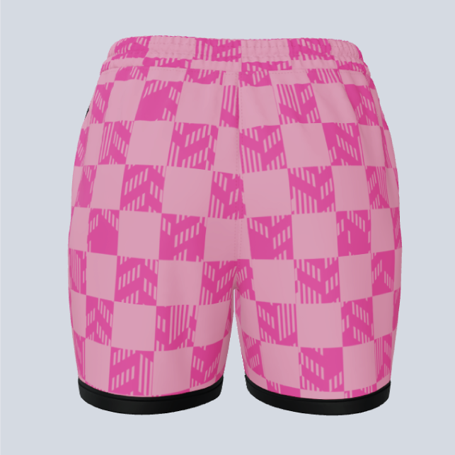 Load image into Gallery viewer, Ladies Custom Pro Checker Short