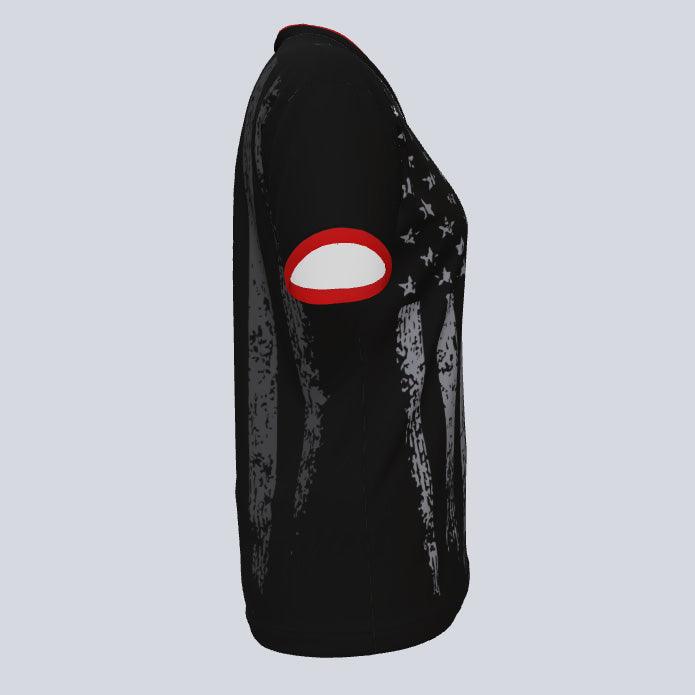 Load image into Gallery viewer, thinline-red--wms-jersey-side