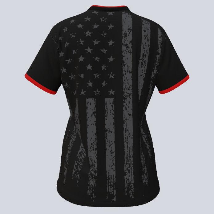Load image into Gallery viewer, thinline-red--wms-jersey-back