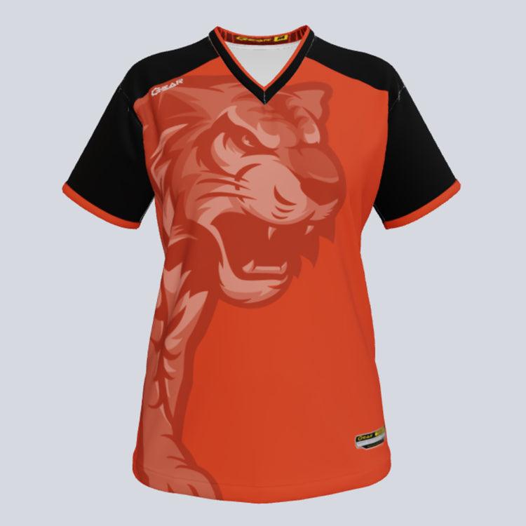Load image into Gallery viewer, Tiger Spirit--ladies-mascot--front
