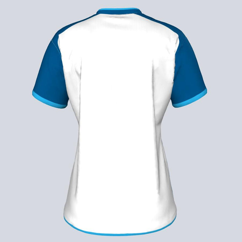 Load image into Gallery viewer, Womens--J-vneck jersey-Admiral-Back