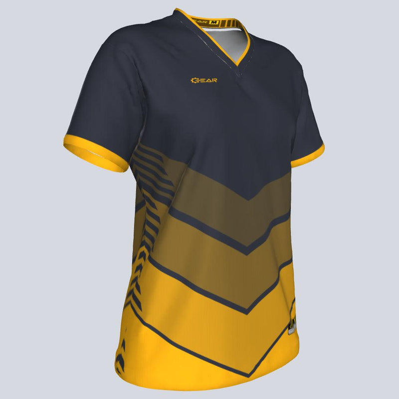 Load image into Gallery viewer, Womens--J-vneck jersey-Boost-Glam