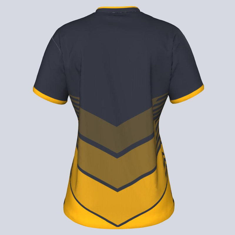 Load image into Gallery viewer, Womens--J-vneck jersey-Boost-Back