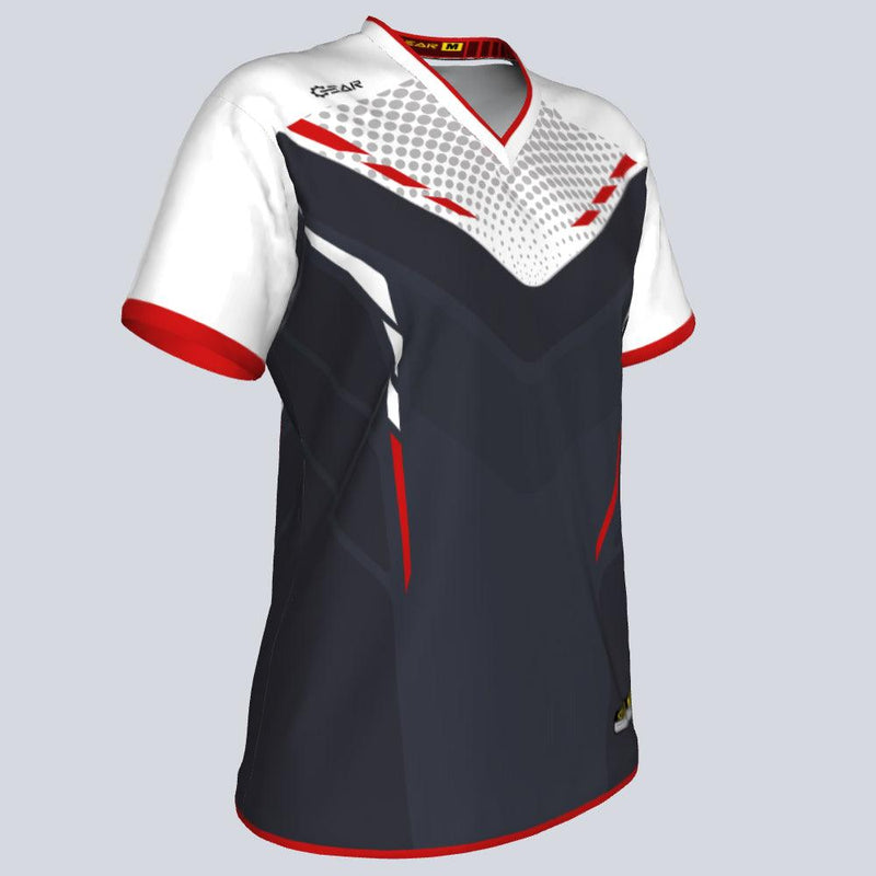 Load image into Gallery viewer, Womens--J-vneck jersey-Cobra-Glam