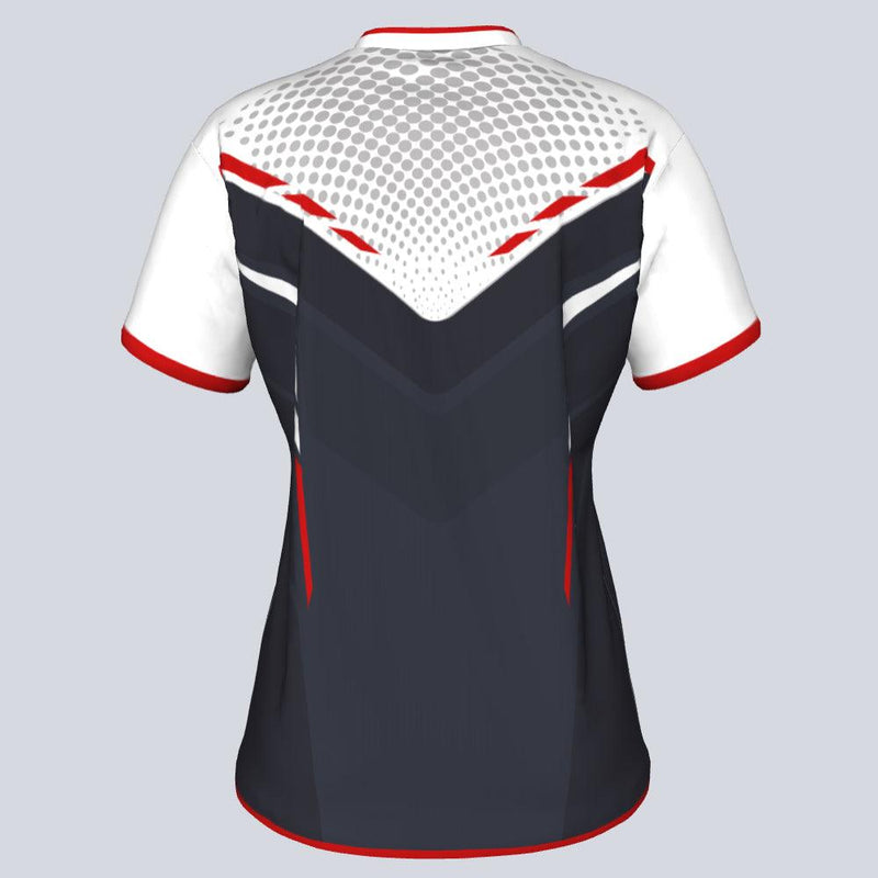Load image into Gallery viewer, Womens--J-vneck jersey-Cobra-Back