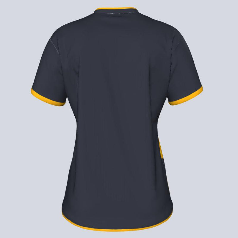 Load image into Gallery viewer, Womens--J-vneck jersey-Dortmund-Back