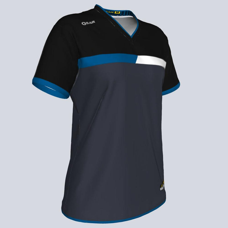 Load image into Gallery viewer, Womens--J-vneck jersey-First Line-Glam