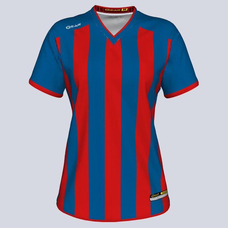 Load image into Gallery viewer, Womens--J-vneck jersey-Premier-Front