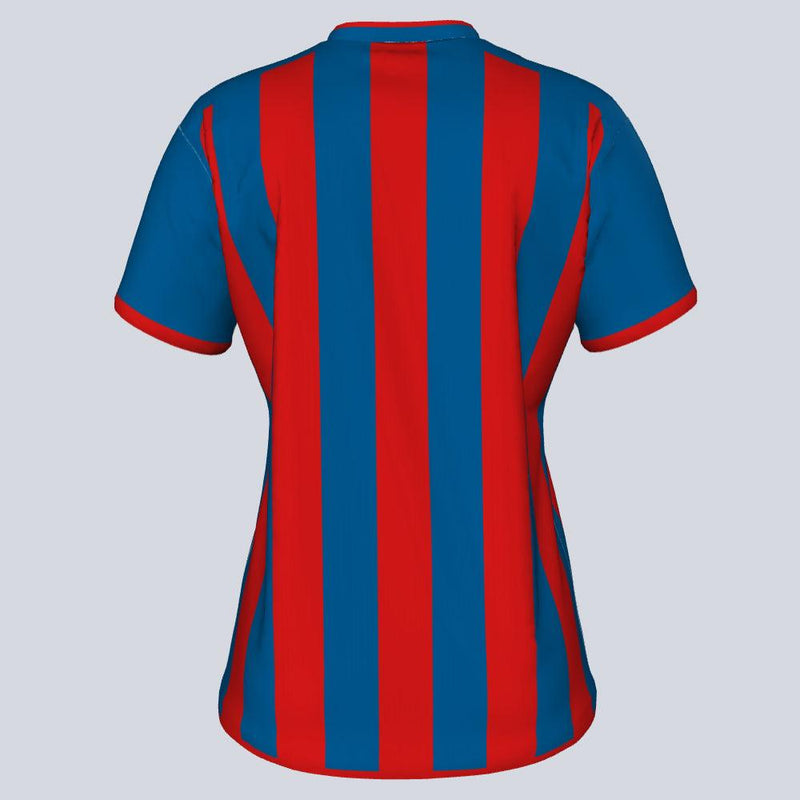 Load image into Gallery viewer, Womens--J-vneck jersey-Premier-Back