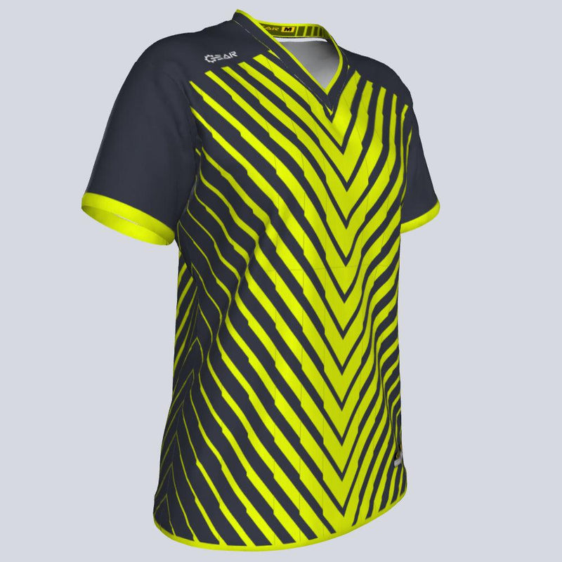 Load image into Gallery viewer, Womens--J-vneck jersey-Vector-Falls-Glam