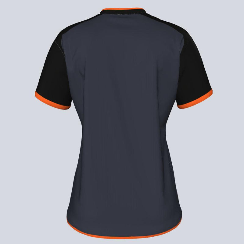 Load image into Gallery viewer, Womens--J-vneck jersey-Vortex-Back