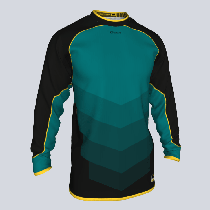 Long sleeve online soccer jerseys custom