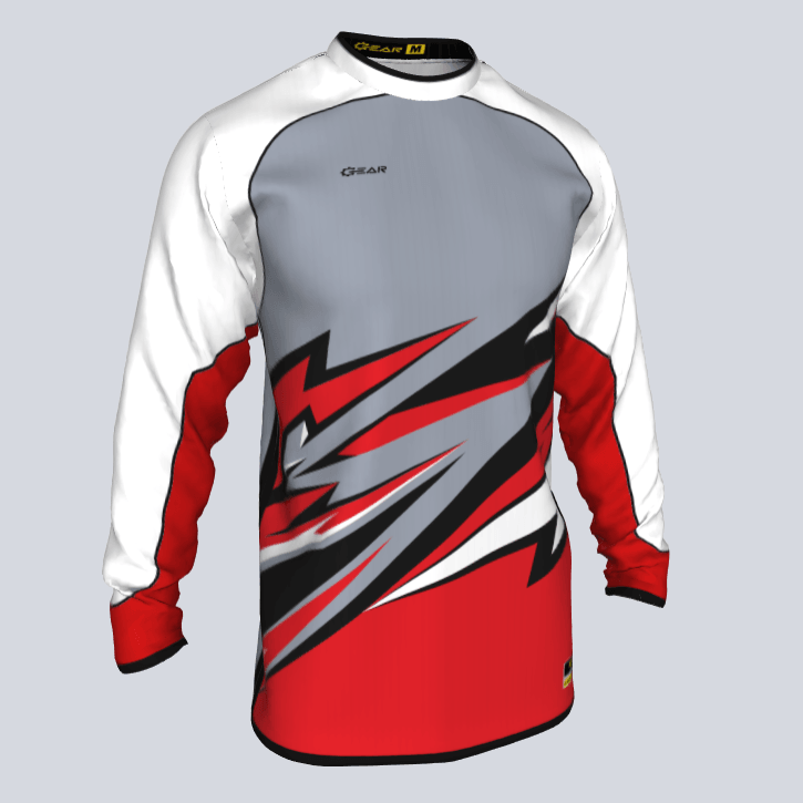 Load image into Gallery viewer, long-sleeve-custom-ninja-jersey.jpg