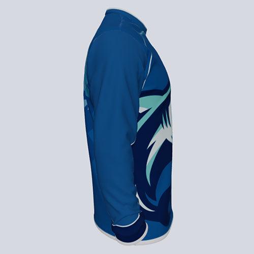 Load image into Gallery viewer, LS Crew Neck Shark Side