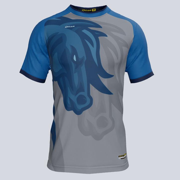 Load image into Gallery viewer, Mustang--Custome-Jersey-Front
