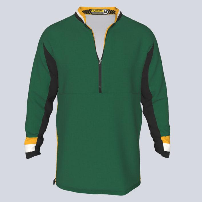 Load image into Gallery viewer, half-zip-pullover-front