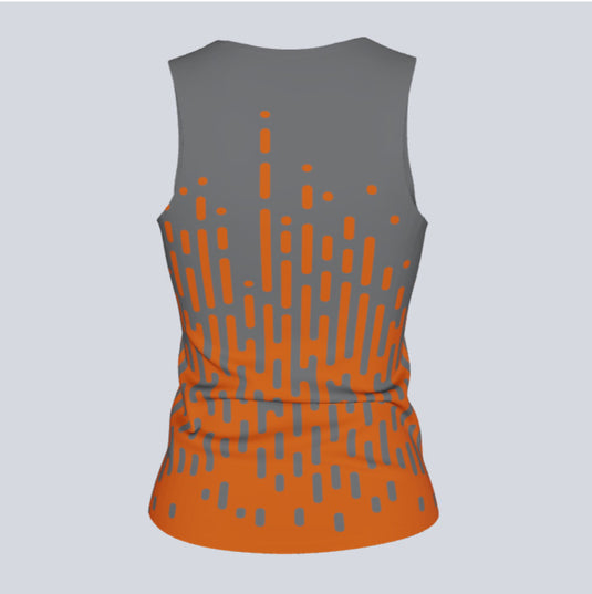 Ladies Custom Fitted Track Singlet Rise Jersey