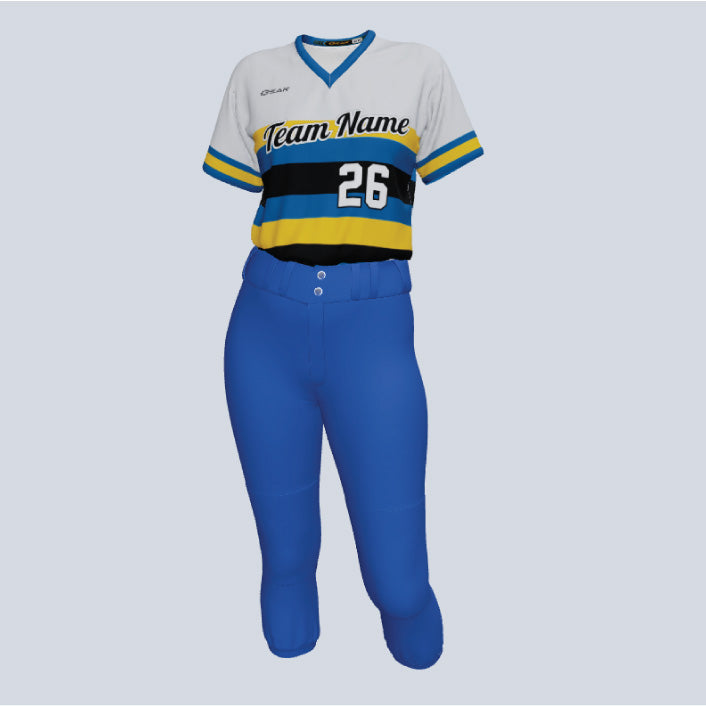 Custom Ladies Astro Softball Team Kit GearTeamApparel