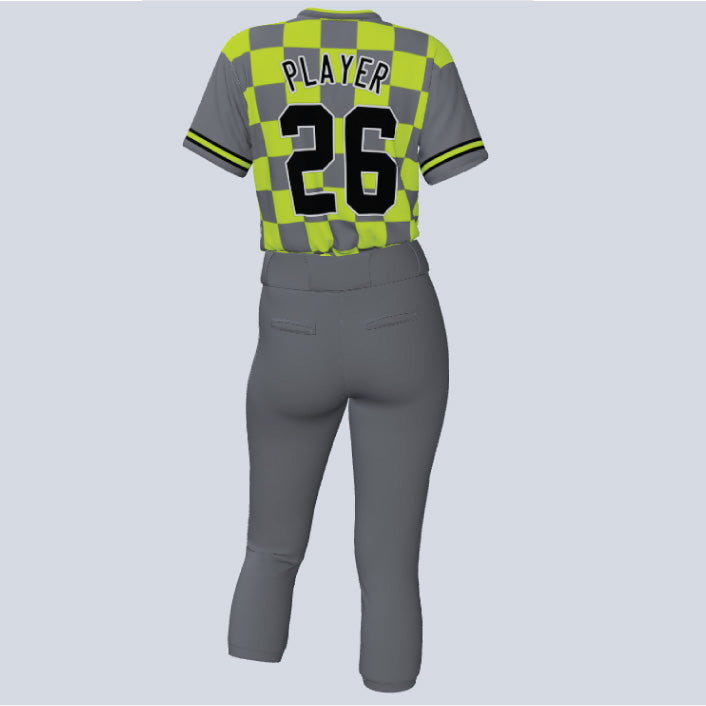 Load image into Gallery viewer, Custom Ladies Checker Softball Team Kit
