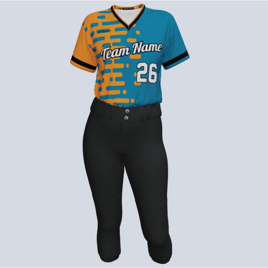 Custom Ladies Dash Softball Team Kit