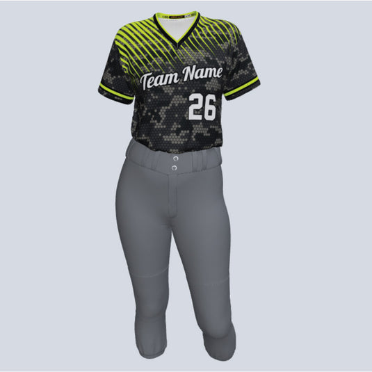 Custom Ladies Rays Softball Team Kit