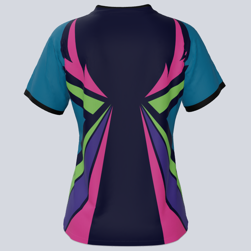 Load image into Gallery viewer, Back view showing sublimated name on Phoenix Jersey