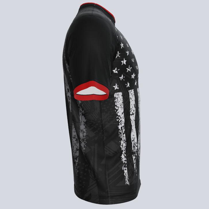 Load image into Gallery viewer, thinline-custom-us-jersey-side