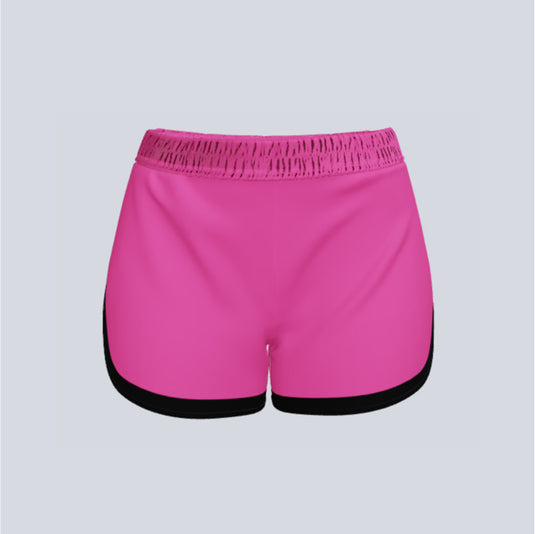 Ladies Custom Track Varsity Split Short
