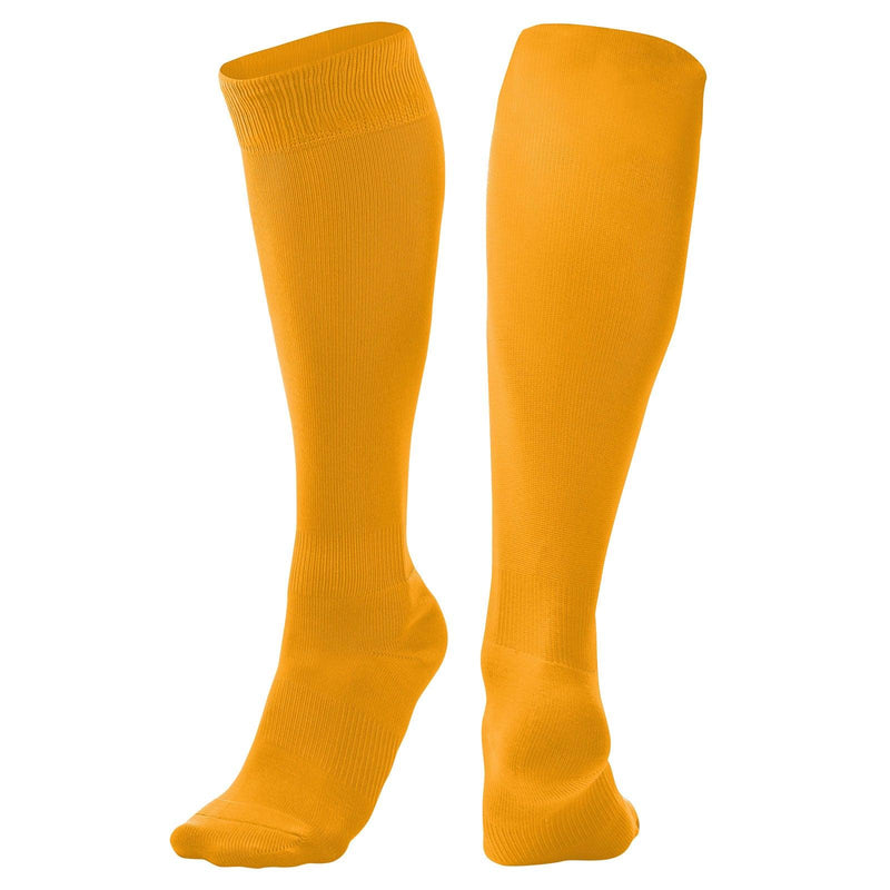 Load image into Gallery viewer, soccer-sock-dark-gold