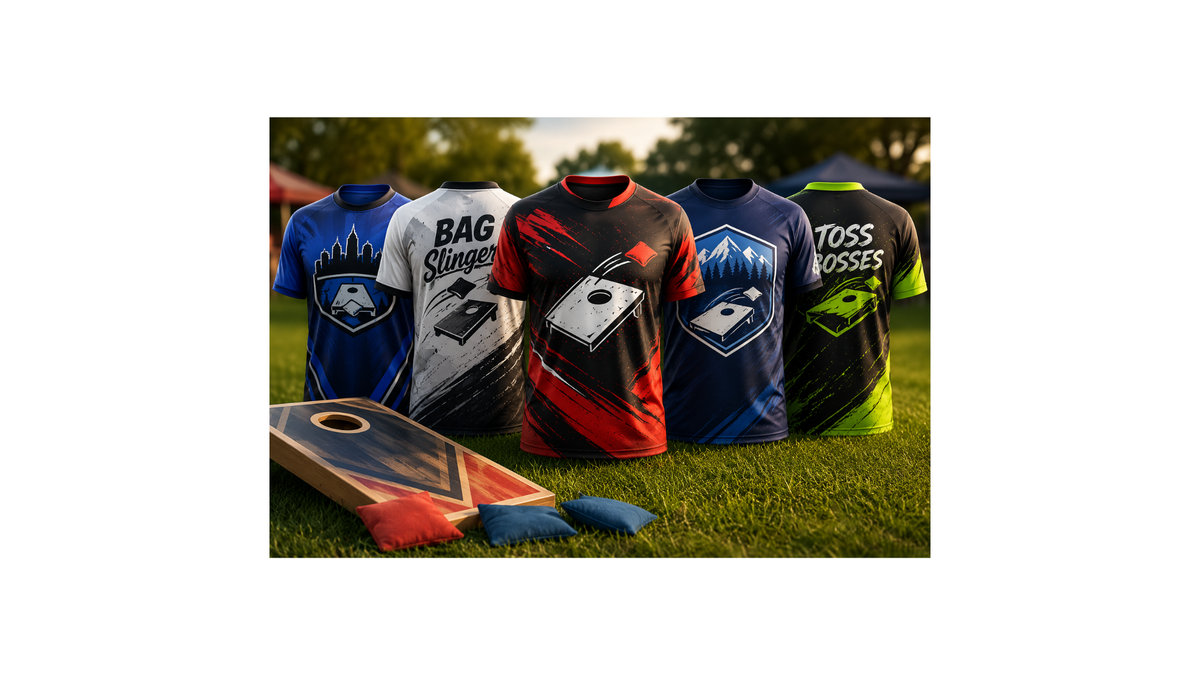 Custom Cornhole Team Shirts: Ideas for Leagues & Tournaments