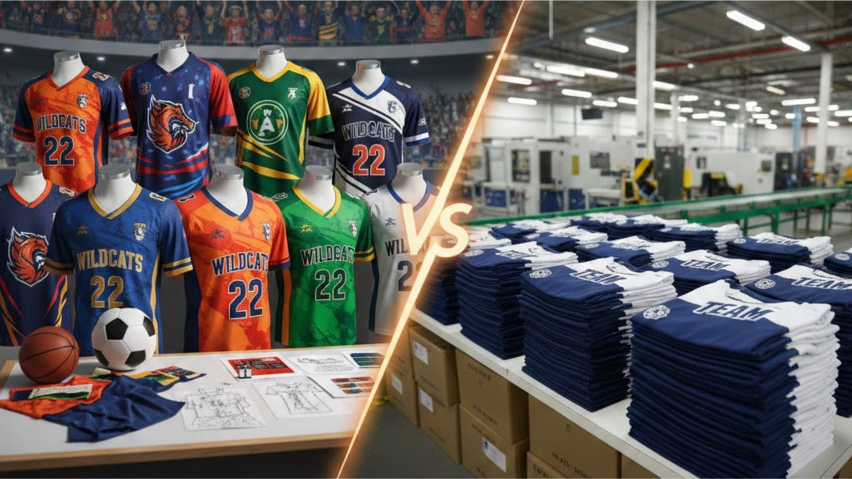 Custom Jerseys vs. Standard Team Apparel: Which Is Right for You?