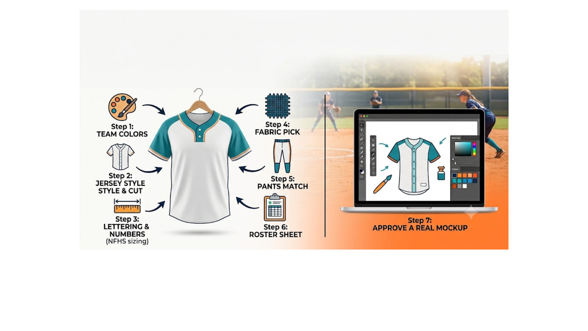 How to Design a Custom Softball Team Uniform (Step-by-Step)