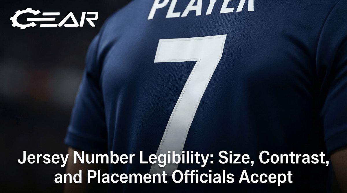 Jersey Number Legibility: Size, Contrast, and Placement Officials Accept