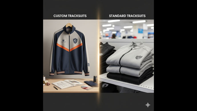 Custom Tracksuits vs Standard Tracksuits: Key Differences to Know