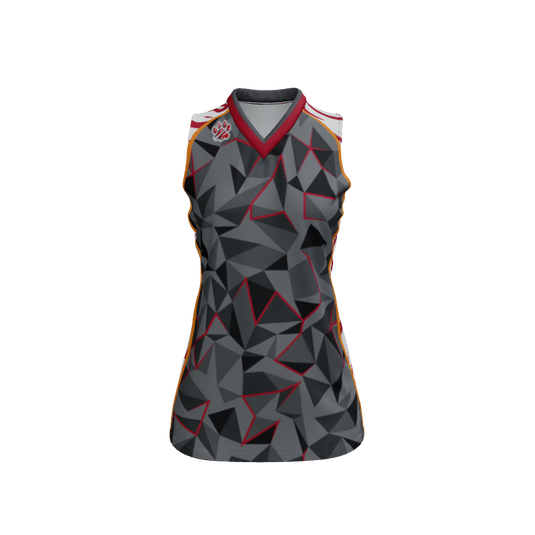 Ladies Custom Jerseys Prisum Custom Ladies V-Neck Sleeveless Jersey. (x 1)