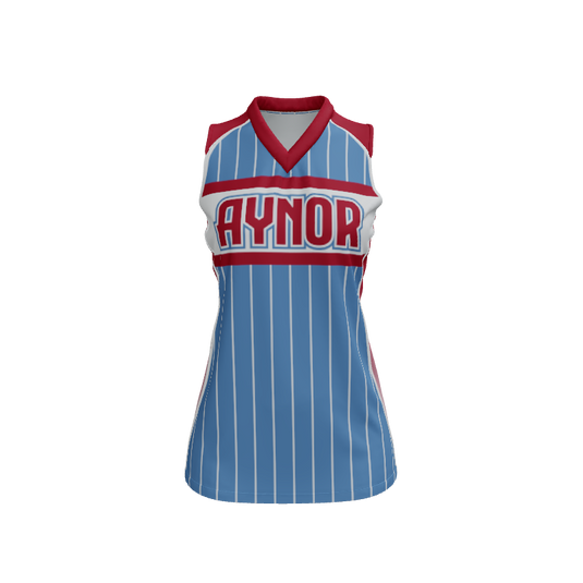Ladies Custom Jerseys Champion Custom Ladies V-Neck Sleeveless Jersey. (x 13)