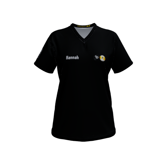Ladies Custom Jerseys Thin Striped Womens V-neck Softball. (x 1)