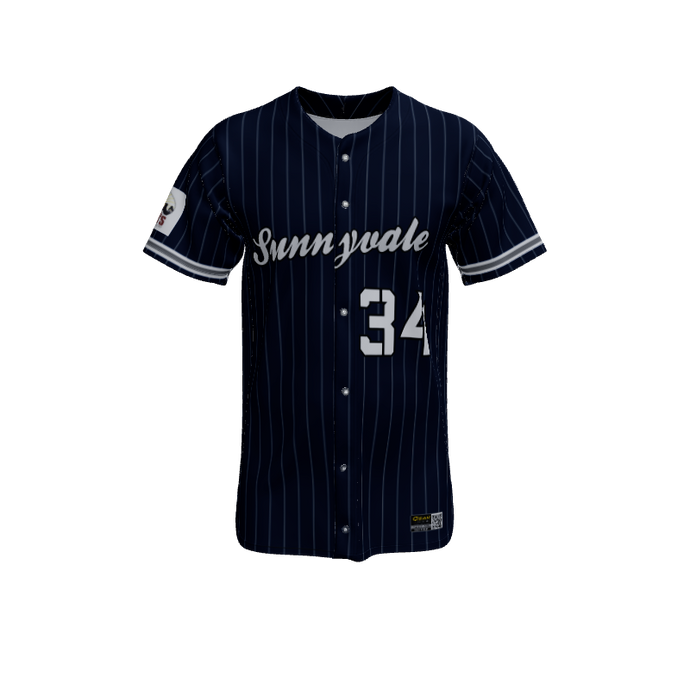 Mens Jerseys Base Custom Premier Full Button SS Jersey. (x 1)