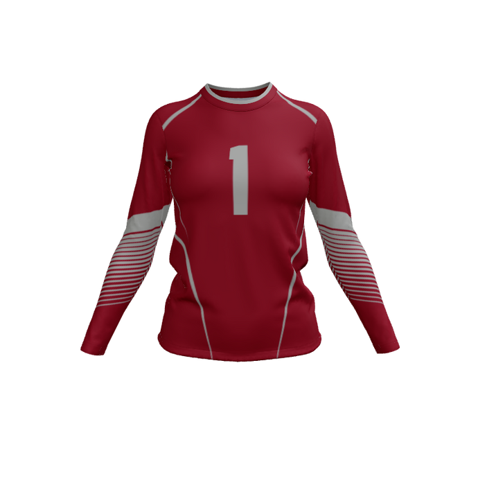 Ladies Custom Jerseys Mystic Ladies ECO Long Sleeve Crew Jersey. (x 16)